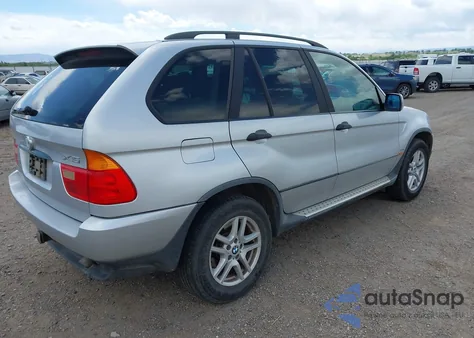 2001 BMW X5 3.0 из США, поврежденный, VIN WBAFA53511LM88464
